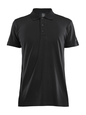 Polo Shirt Shirt Craft Men ADV Seamless Shirt Black