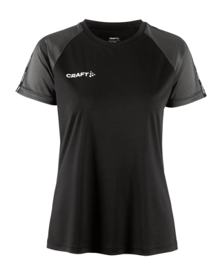 T-Shirt Craft Femmes Équipe 2.0 Jersey Contrasté Noir Granit