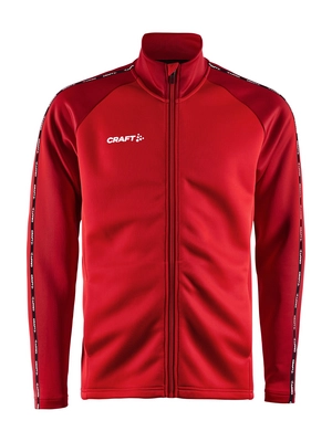 Training jacket Craft Men Squad 2.0 Full Zip Bright Red Express '24