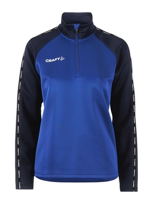 Training Jacket Craft Women Squad 2.0 Half Zip Club Cobalt Navy