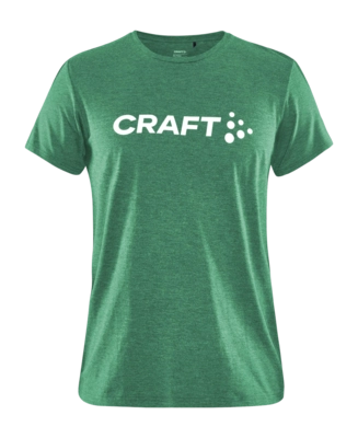 T-Shirt Craft Women Community Logo Tee Team Green Melange '24
