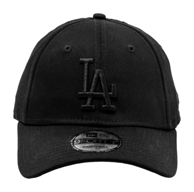 Cap New Era League Essential 9FORTY Los Angeles Dodgers Black Black 25