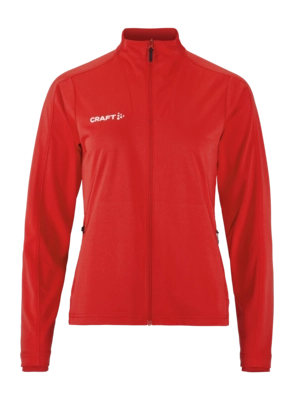 Trainingsjack Craft Women Evolve 2.0 Full Zip Bright Red