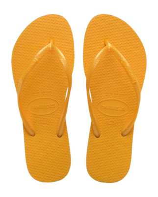 Flip Flops Havaianas Slim Damen Pop Yellow