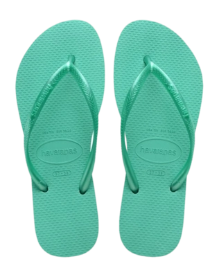 Slipper Havaianas Kids Slim Metallic Virtual Green