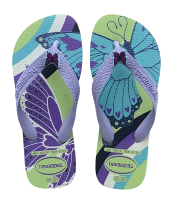 Slipper Havaianas Kids Fantasy Citronela/Lilac Breeze