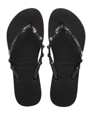 Slipper Havaianas Women Slim Luxury Black