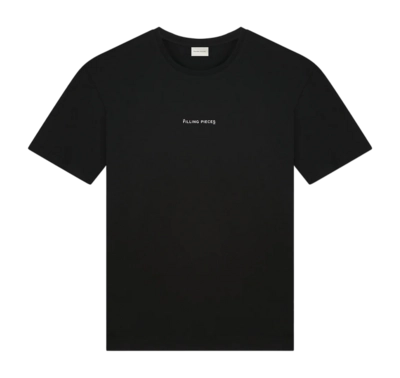 T-Shirt Filling Pieces Men Slim Black