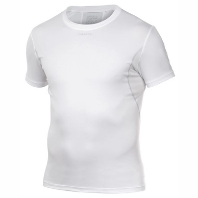 T-Shirt Craft Cool Tee With Mesh White Silver
