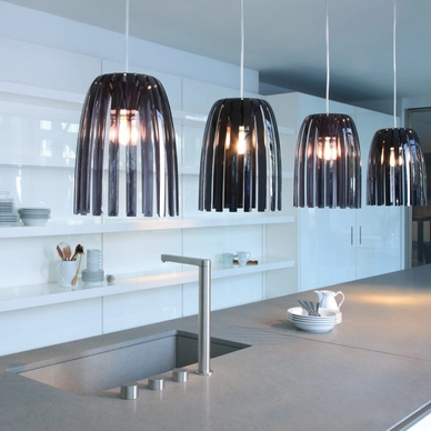 Lampenkap Koziol Josephine S Transparent/Grey