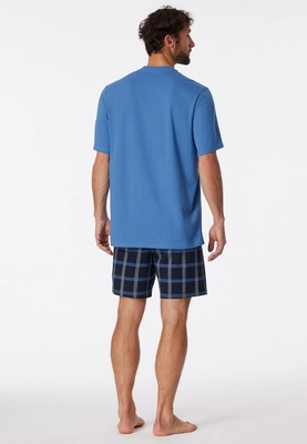 2---schlafanzug-kurz-organic-cotton-karos-atlantikblau-comfort-nightwear-180261-899-back