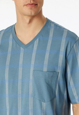 4---schlafanzug-kurz-organic-cotton-v-ausschnitt-brusttasche-blaugrau-kariert-comfort-nightwear-181161-808-detail3
