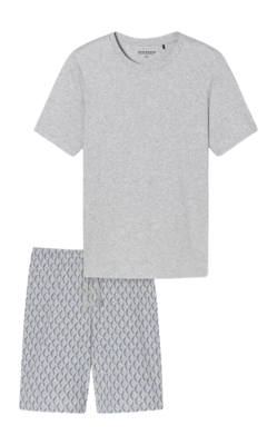 Pyjamabroek Schiesser Men 181171 Grey Melange