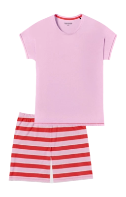 Pyjama Schiesser Femme 181253 Candy Rose