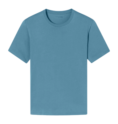 Pyjamashirt Schiesser Men 163832 Bluegrey