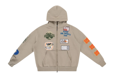 Vest PAL Sporting Goods Men PAL Trial Hiking Collective Full Zip Taupe