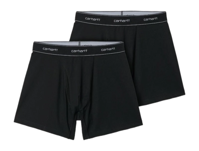 Boxershort Carhartt WIP Cotton Trunks Unisex Black + Black (2 Pack)