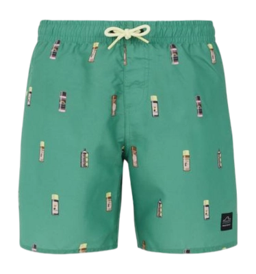 Short de Plage Protest Garçon Prtbitmap Frosty Green
