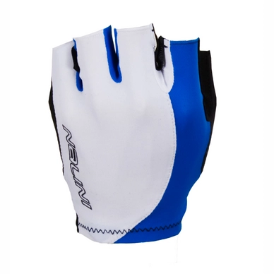 Fietshandschoen Nalini Men Logo Gloves  Wit/Blauw