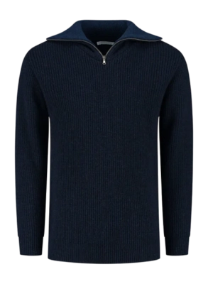 Trui Blue Loop Men Essential Nautic Sweater Navy 2024
