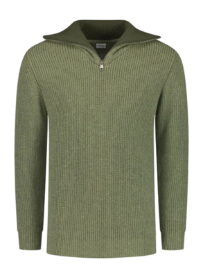 Pullover Blue Loop Essential Nautic Sweater Herren Mid Green XXL