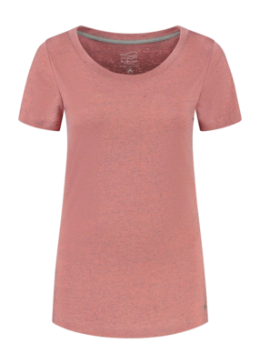 T-Shirt Blue Loop Women Denimcel Salmon