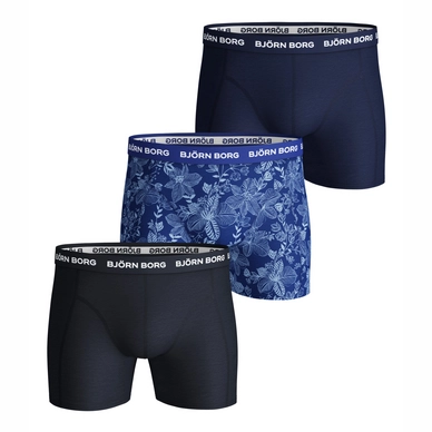 Boxershort Björn Borg Men Essential Sammy Fiji Flower Surf The Web (3 pack)