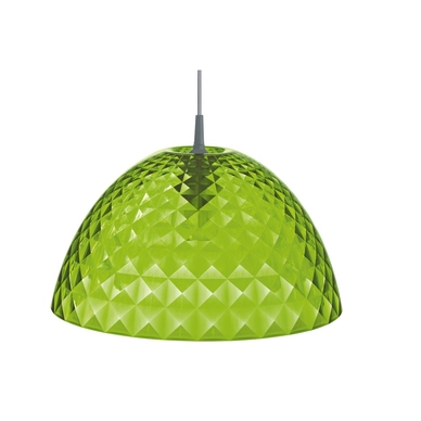 Hängelampe Koziol Stella M Transparent Grün
