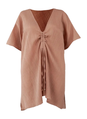 Robe Barts Women Adriatic Kaftan Light Brown