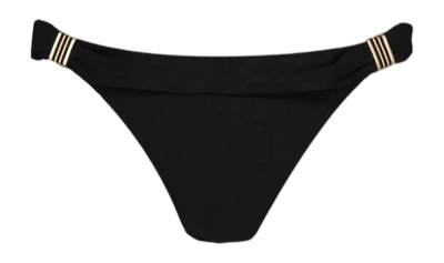 Bas de Bikini Barts Femme Solid Folded Bikini Briefs Black