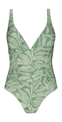 Badpak Barts Women Akamu Sculpting One Piece Sage