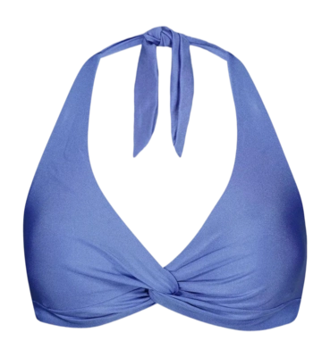 Bikini Top Barts Women Isla Cross Halter Blue
