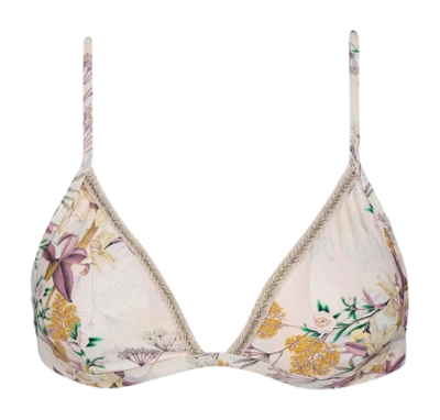 Haut de Maillot de Bain Barts Femme Bo Fixed Triangle Beige