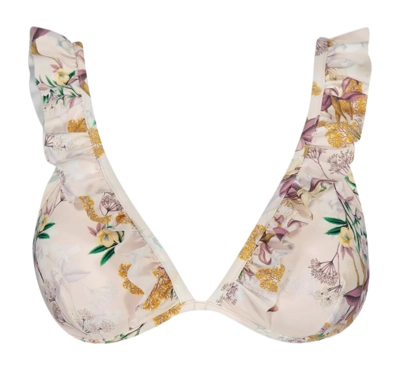 Haut de Bikini Barts Femme Bo Wire Triangle Beige