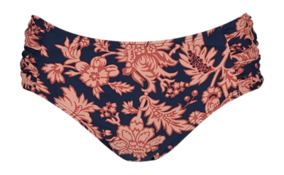 Bas de Bikini Barts Femme Lasa Mid Waist Briefs Navy