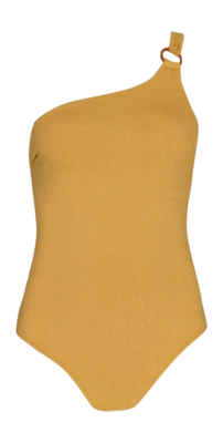 Maillot de Bain Barts Femme Elviot One Shoulder One Piece Ochre