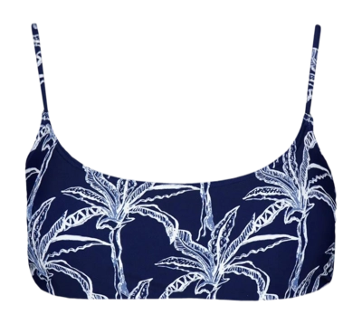 Haut de Bikini Barts Femme Enele Crop Top Navy