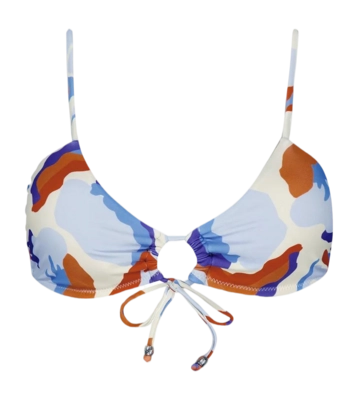 Haut de Bikini Barts Femme Lunan Bow Tie Blue