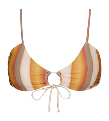 Bikinitop Barts Women Iriou Bow Tie Ochre