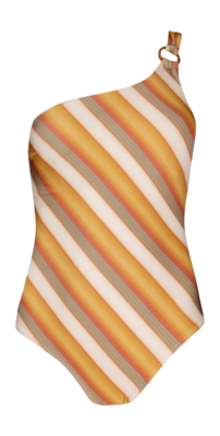 Maillot de Bain Barts Femme Iriou One Shoulder One Piece Ochre