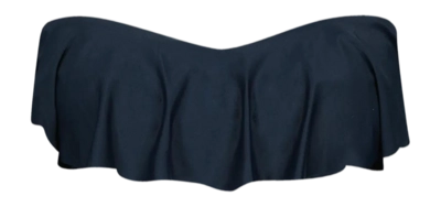 Bikinioberteil Barts Kelli Ruffle Bandeau Damen Navy
