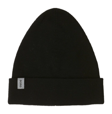 Beanie Hat Björn Borg Unisex Borg Running Black Beauty