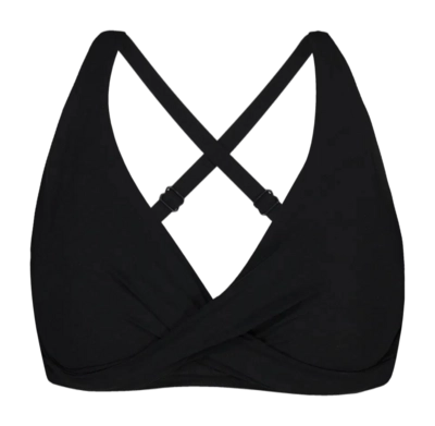 Haut de Bikini Barts Femme Solid Cross Halter Full Black