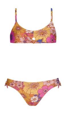 Bikini Barts Fille Breezy Crop Top Terra