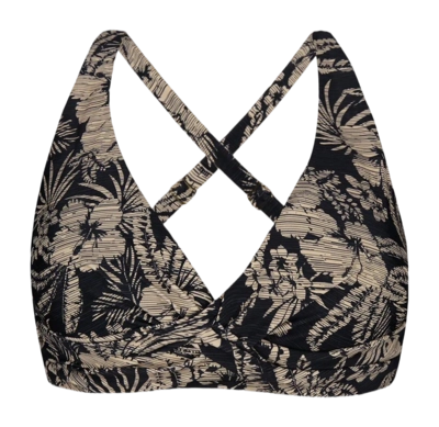 Haut de Bikini Barts Women Tuala Cross Halter Full Black