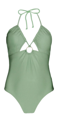 Swimsuits Barts Women Isla V-Neck One Piece Sage
