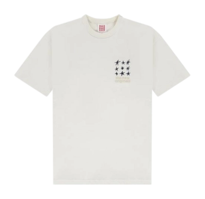 T-Shirt The New Originals Men Jazz Instruments Tee White Alyssum