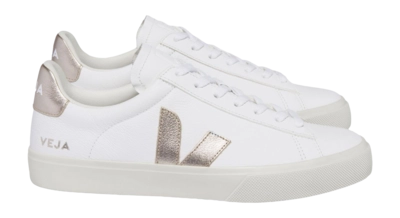 Veja Men Campo Chromefree Leather Extra-White Platine
