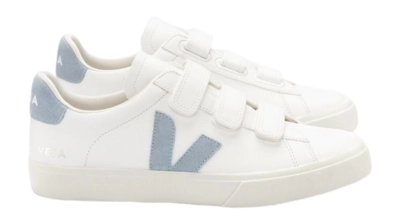 Veja Men Recife Logo Chromefree Leather Extra-White Steel