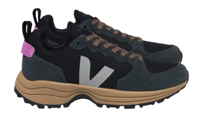 Veja Men Venturi II Alveomesh Black Oxford-Grey Dune